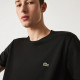 Lacoste T-shirt a girocollo in jersey di cotone TH6709 Nero
