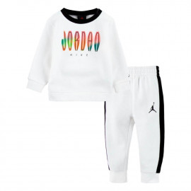 Nike Air Jordan Tuta Baby 65B725 Bianco/Nero