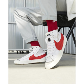 Nike Blazer Mid '77 Jumbo Scarpa - Uomo DD3111 Bianco/Rosso