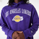 New Era Felpa LA Lakers NBA Logo viola 6381 Viola