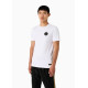 ARMANI EA7 T-Shirt Soccer in misto viscosa stretch 3DPT31 Bianco