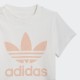 ADIDAS COMPLETO TREFOIL SHORTS TEE GN8192 BIANCO/ROSA